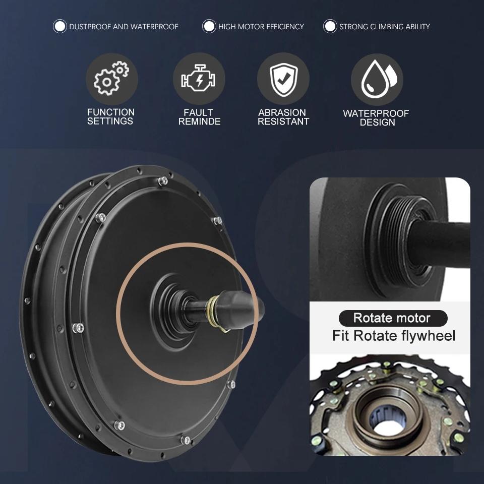 MTX39 48V52V 2000W Electric Bi - 72V 5000W Hub Motor Kit recension och pris