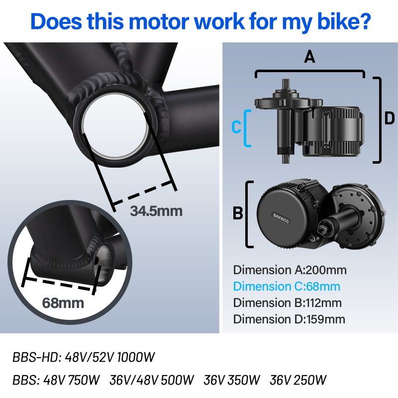 BAFANG BBSHD BBS01 BBS02B BBS0 - Bafang Bbs02B 48V 750W Mid Drive Kit recension och pris