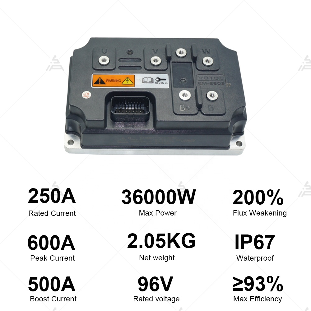Votol EM260SGTP-CAN-96V High P - Programmable Bldc Motor Controller 96V recension och pris